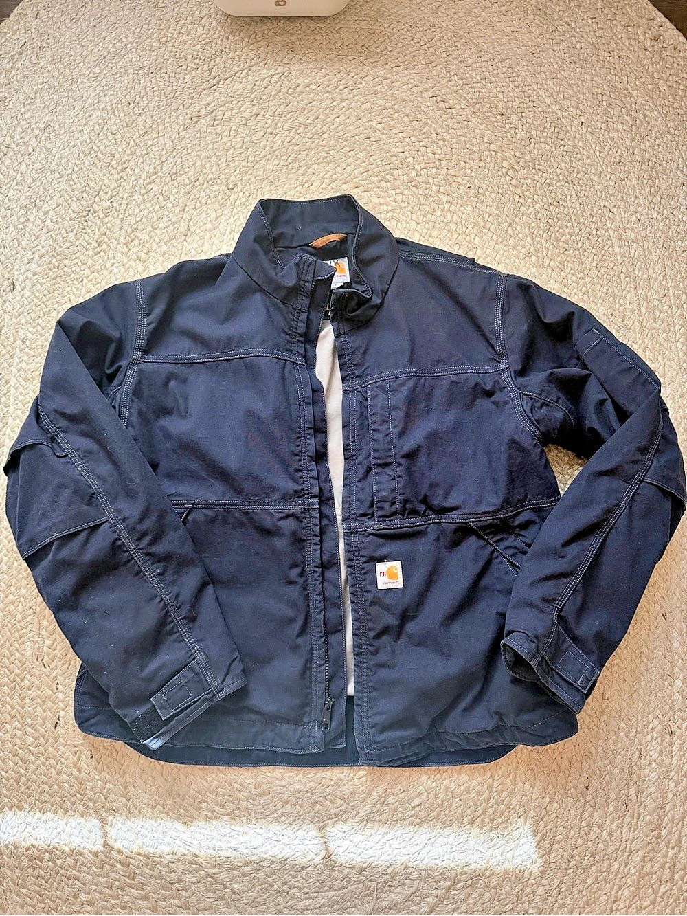 Carhartt FR Full Swing Quick Duck Jacket in Blue